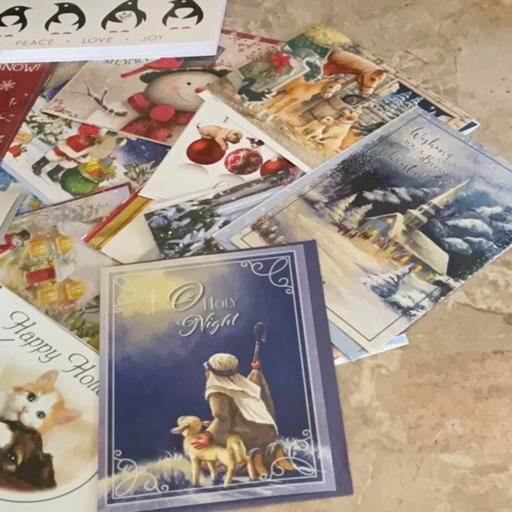 20 Assorted Christmas Cards New